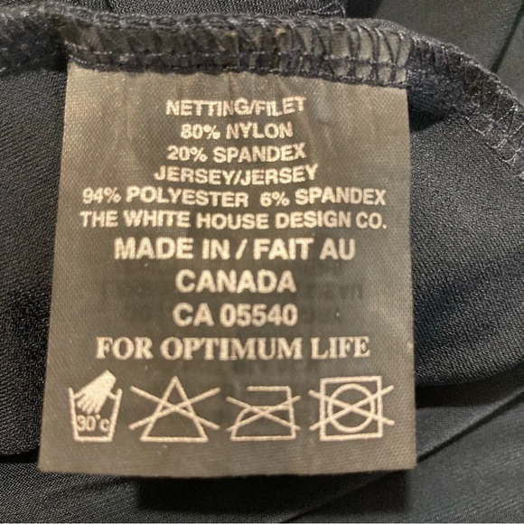 SYMPLI Sz 16 Stretchy Straight Elastic Waist  High Low Mesh Hem Skirt in Blue - Picture 7 of 8